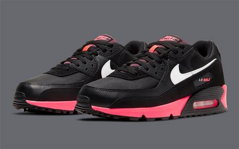 nike air max 90 damen black pink|solid pink nike air max.